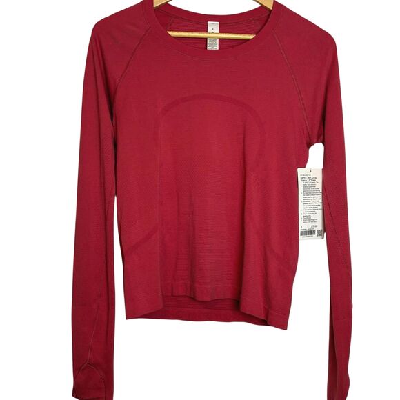 Lululemon  Swiftly Tech Long-Sleeve Shirt 2.0 *Race Length *Vintage Rose - Picture 2 of 8